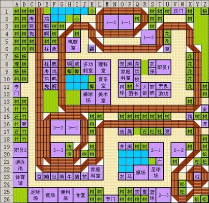 口袋学院物语2完美布局-口袋学院物语2布局图攻略