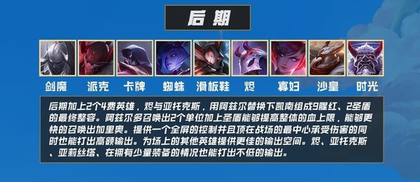 云顶之弈s4九腥红最强阵容推荐-s4云顶之弈9腥红2圣盾轻松上大师